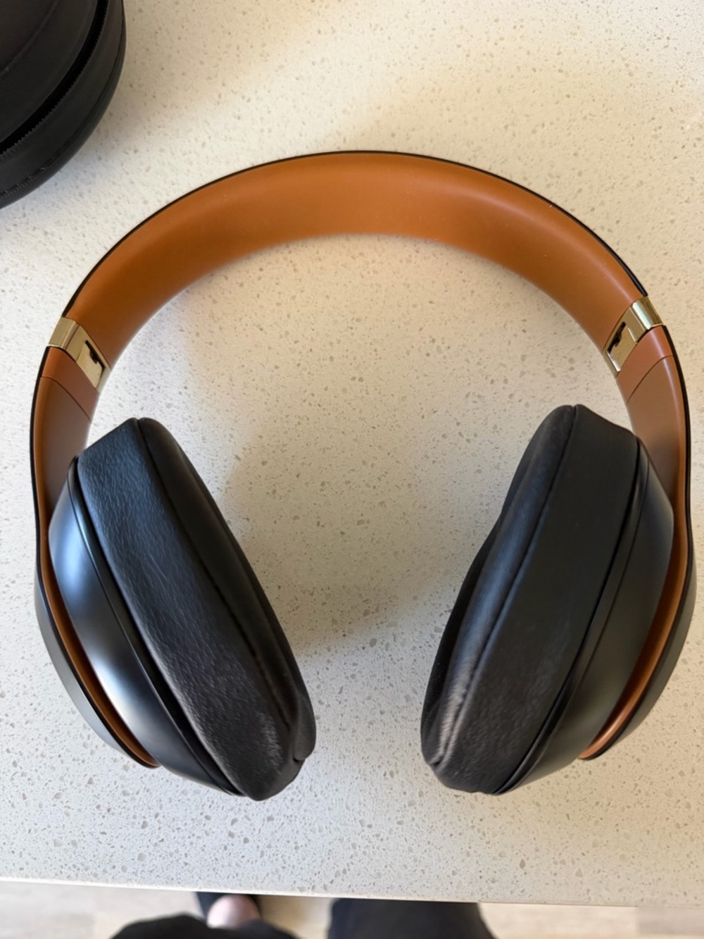 Beats by Dre Over-Ear Headphones in Brown and Black